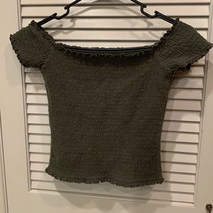 Women’s Green Hollister Short Sleeve Top